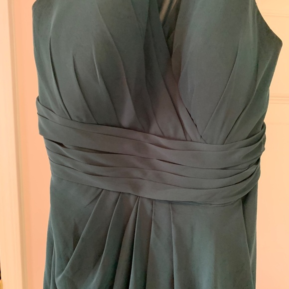 Green bridesmaid dress- only worn once! - Picture 2 of 6